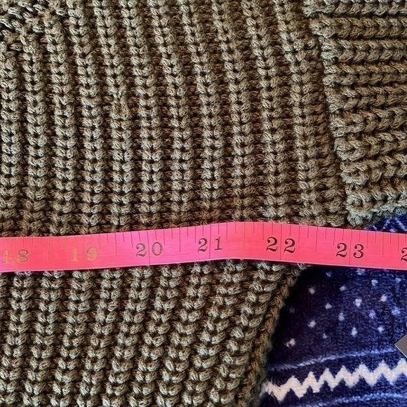 NWT Rachel Roy Women’s Green Sweater Size Large - Picture 6 of 8